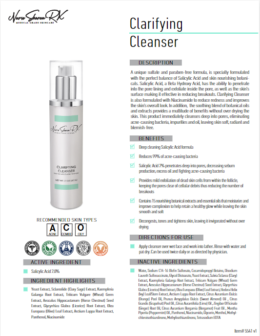 Nurse Sharon Clarifying Cleanser