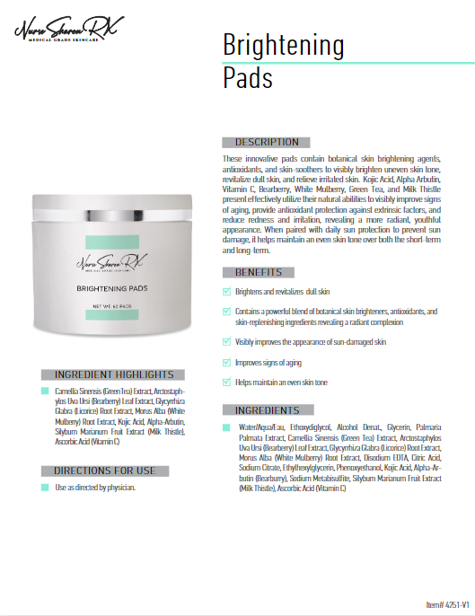 Brightening Pads