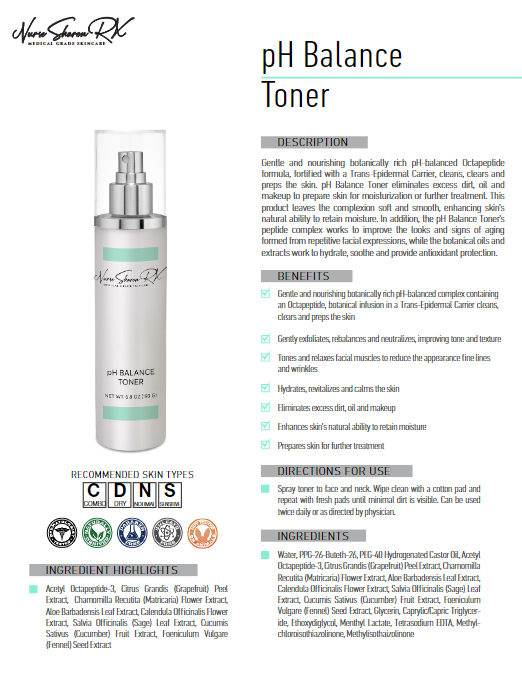 pH Balance Toner